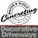 Major & Minor Concreting logo