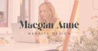 Maegan Anne Website Design image 1