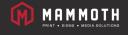 MAMMOTH PRINT, SIGNS, MEDIA SOLUTIONS logo