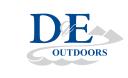 D&E Outdoors logo