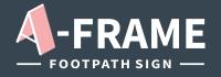 A-frame Footpath Sign image 16