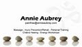 Annie Aubrey Sports Massage logo