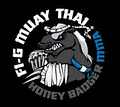 Fi-G Muay Thai and Honey Badger MMA logo