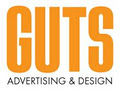 GUTS advertising & design logo