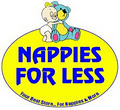 NAPPIES FOR LESS logo