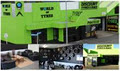 World of Tyres - formerly Discount tyres and mags Hamilton logo