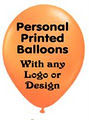 custom imprinted balloons logo