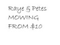 Rayes and Petes Mowing logo